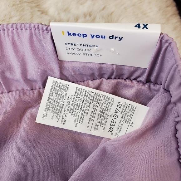 Old Navy Purple Dolphin Run Shorts 4X - Picture 9 of 11